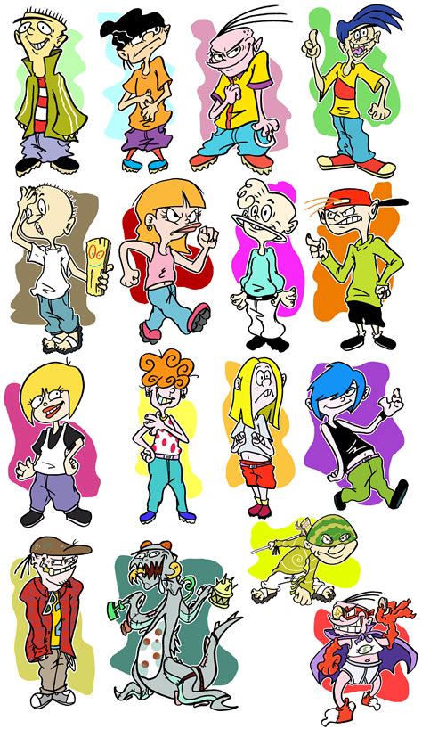 ed edd n eddy characters|ed edd eddy character names.